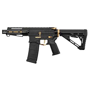 ZION ARMS fucile elettrico M4 R15 Short ETU (nero/gold)