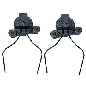 EARMOR braccetti adattatori doppia vite elmetto Team Wendy 3.0 EXFIL® per cuffie EARMOR