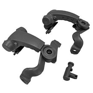 EARMOR M16 ARC Helmet rail adapters for MARK3 headset (black)