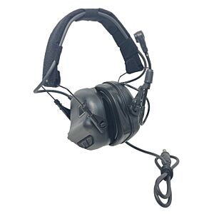 EARMOR Cuffie protettive taglia rumore con microfono M32-PLUS (Nere)