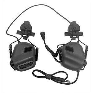 EARMOR cuffie radio ricevitore M32H MOD4 per elmetti TEAM WENDY (nere)