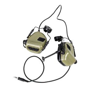 EARMOR cuffie radio ricevitore M32H MOD4 per elmetti FAST (tan)