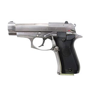 We pistola a gas m84 cheetah full metal chrome stainless