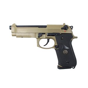 We pistola a co2 M9a1 USMC full metal (tan)