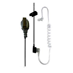 Midland microfono auricolare MA31-LK PRO con cavo pneumatico per radio ricevitori KENWOOD (New 2022 version)