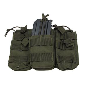 Condor tasca tripla aperta doppio caricatore m16 (verde)