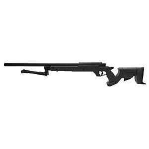Well fucile a molla L96 karabiner con bipiede (nero)