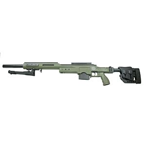 Well fucile a molla MSR BULL 338 accuracy con bipiede (verde)