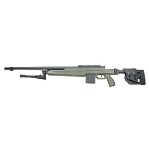 Well fucile a molla MSR AW338 accuracy con bipiede (verde)