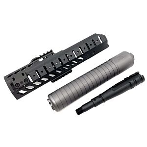 Airsoft Artisan Astina rail LVAW handguard VIRTUS per fucile elettrico SIG MCX (nera)