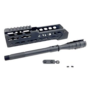 Airsoft Artisan Astina rail hg 9 pollici per fucile MCX (nera)