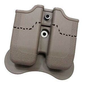 Amomax porta caricatore doppio per pistola tipo 1911 (Dark earth)