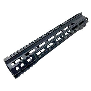 Four Rifle 13.5 inches GEISSELE style MK8 rail for M4 electric gun (black)