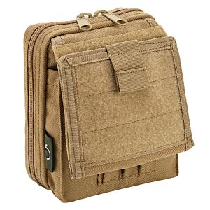 OUTAC by D5 map pouch with note book (tan)