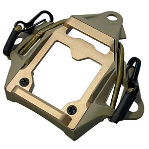Sotac piastra porta visore NVG SFIRE style per elmetti (dark earth)