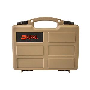 Nuprol tactical pistol case W/ PNP foam (tan)