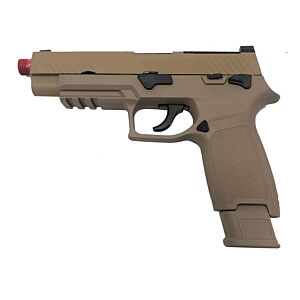 AEG by We M17 full metal gas pistol (tan)