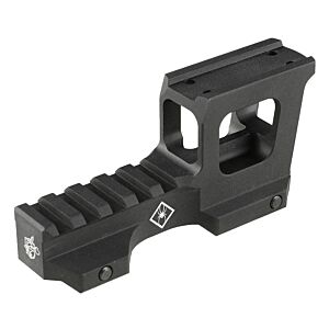 Airsoft Artisan slitta KAC style 2.33 mount per dot T1/T2 (nera)
