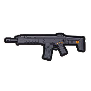 PTS patch in velcro MASADA 4.6 pollici (nera)