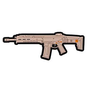 PTS patch in velcro MASADA 4.6 pollici (dark earth)