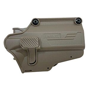 Amomax fondina rigida PERFIT universale per pistole (dark earth)