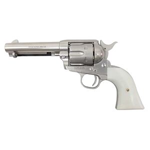 King Arms pistola a gas Peace Maker revolver inox (4 pollici)