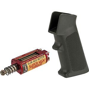 Ares slim set grip+motore albero lungo super hi-torque per m4