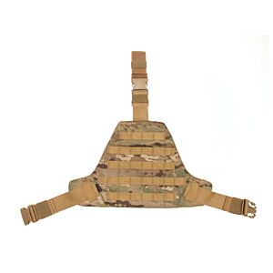 Pantac pad cosciale triangolare larga multicam