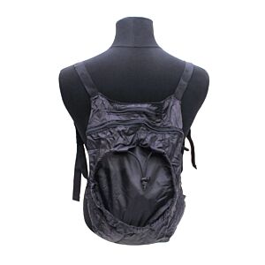 Pantac zaino in nylon ripiegabile nero