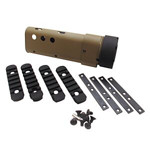 Madbull PRI gIII delta rail tan (7 pollici)
