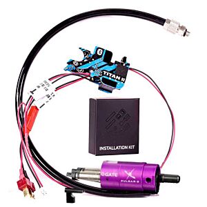 GATE PULSAR D HPA engine con doppio solenoide e TITAN II BLUETOOTH per GEARBOX ver.2 (cavi anteriori)