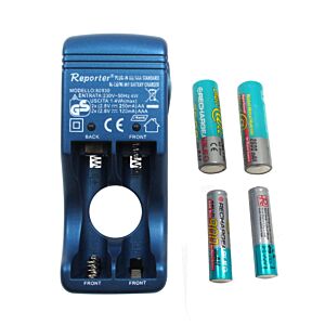 Reporter kit carica batterie AA/AAA