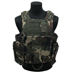 Royal plus giubbino tactical body armor (woodland camo)