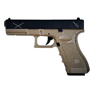 Delta Tactics Ykz pistola elettrica g18 aep full set (tan)