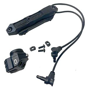 SOTAC 20mm dual switch button with low profile cap for MAWL-C1+ device (black)