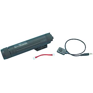 G&p torcia led VLI X9 con batteria lipo 1200 11.1v (nera)