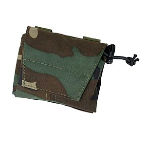 The BlackShips tasca drop pouch avvolgibile (woodland)