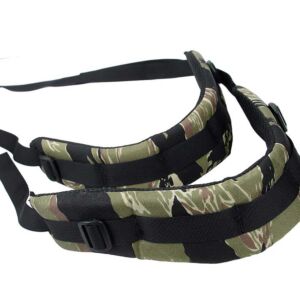 TheBlackShips spallacci imbottiti per borsa porta fucile (tigerstripes)