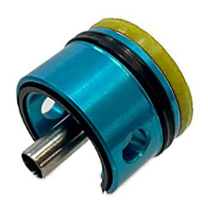 Fps testa cilindro in ergal con DOPPIO-ORING per gear box ver.2 (pad giallo)