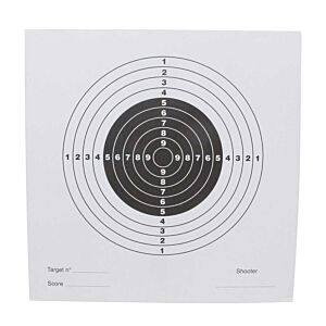 Wosport kit bersagli per tiro a segno (10 pz)