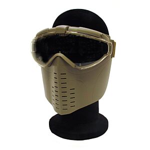 Marui maschera professionale con ventola (coyote brown)