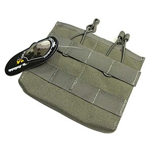 TMC tasca CQB aperta doppio caricatore fucile (ranger green)
