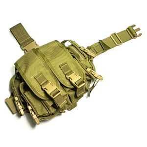TMC tasca multipla porta caricatori cosciale (tan)