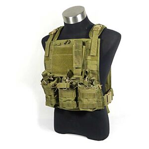 TMC MBSS style plate carrier with 4 pouches (tan)