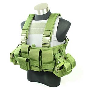 TMC giubbino tattico LBT 1961A chest rig verde