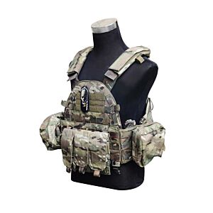 TMC giubbino tattico 094 style plate carrier full set multicam