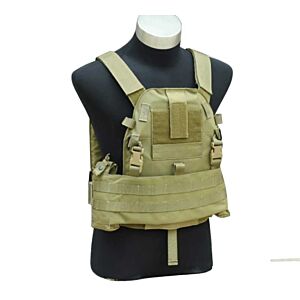 TMC giubbino tattico 6094A SLICK style plate carrier (tan)