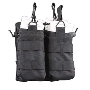 TMC tasca aperta caricatore m16 doppio vano (nera)