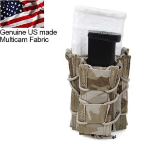 TMC tasca TACO type doppio vano caricatore m16+ pistola (multicam arid)