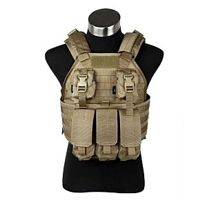 TMC giubbino USMC style SPC armor vest (coyote brown)